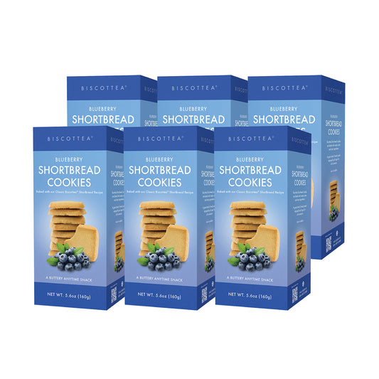 Blueberry Shortbread Cookies
