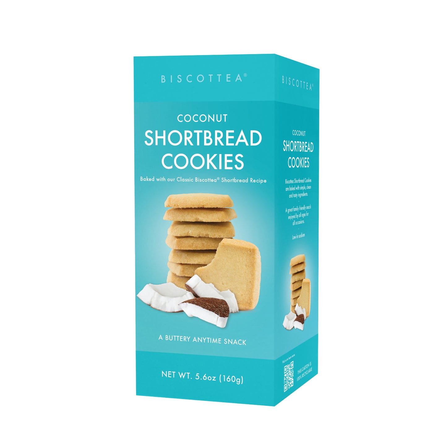 Coconut Shortbread Cookies