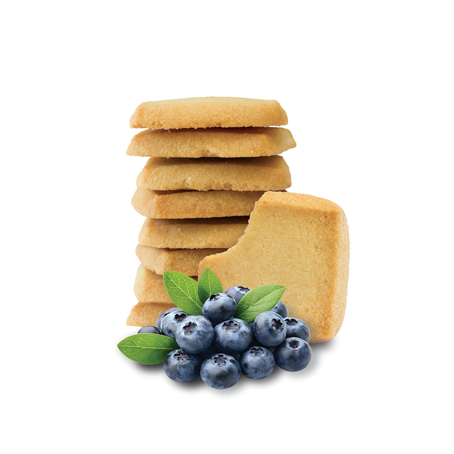 Blueberry Shortbread Cookies
