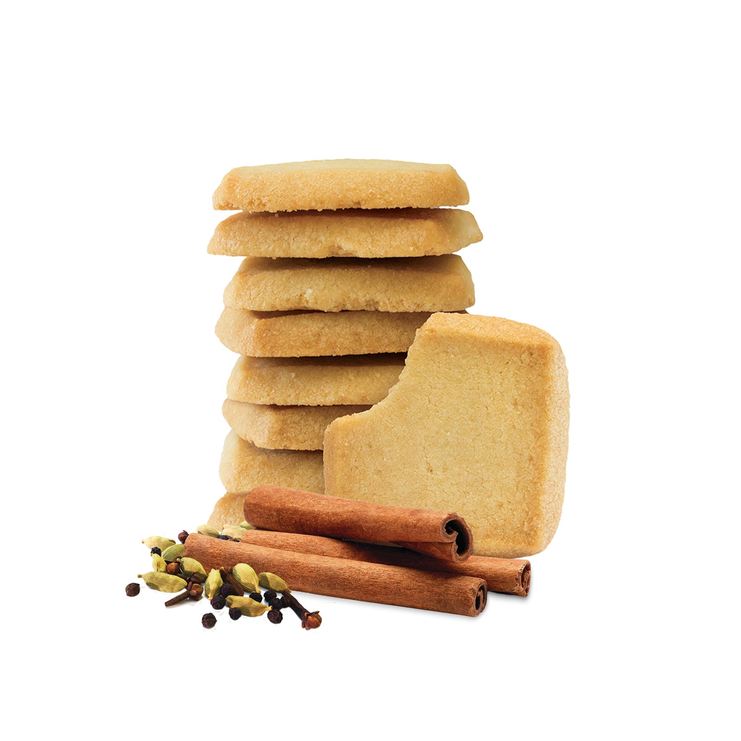 Chai Tea Shortbread Cookies - Retail Box - 6 ct
