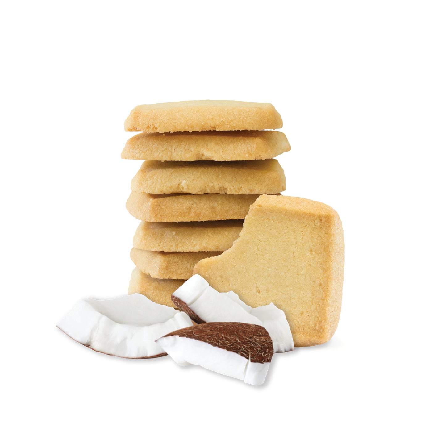 Coconut Shortbread Cookies