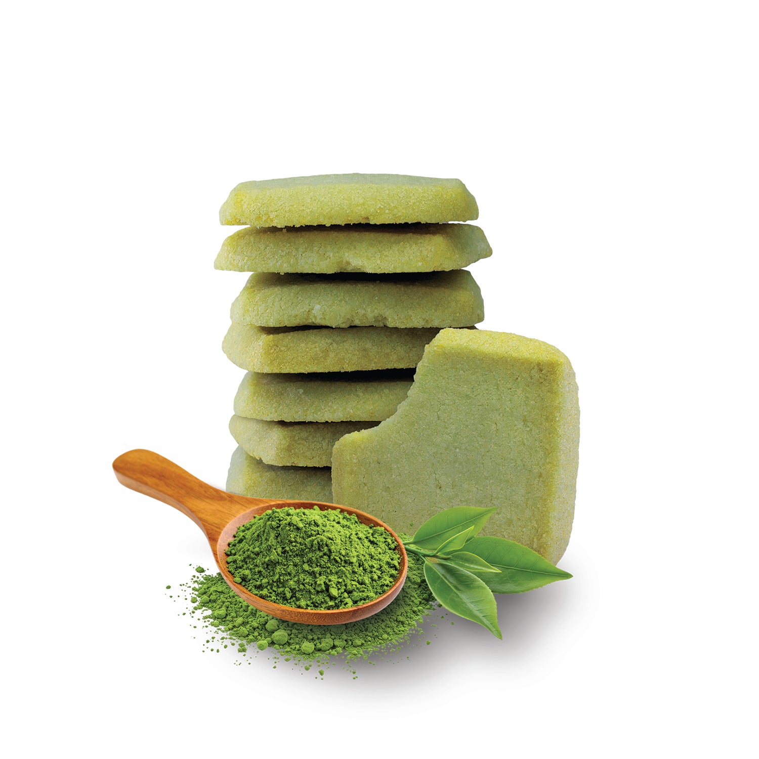 Matcha Green Tea Shortbread Cookies - Retail Box 6ct – BiscotteaBaking