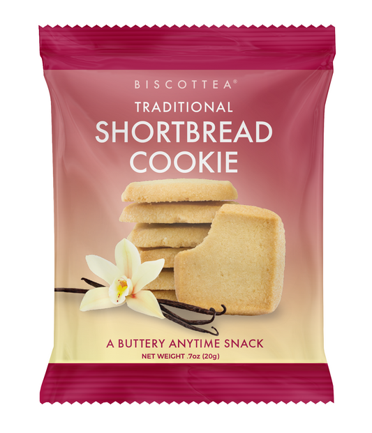 Singles - Traditional Tea Time Shortbread 1 pack - item# 51012102 - Case 48ct